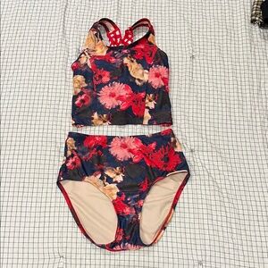 Lime Ricki floral set